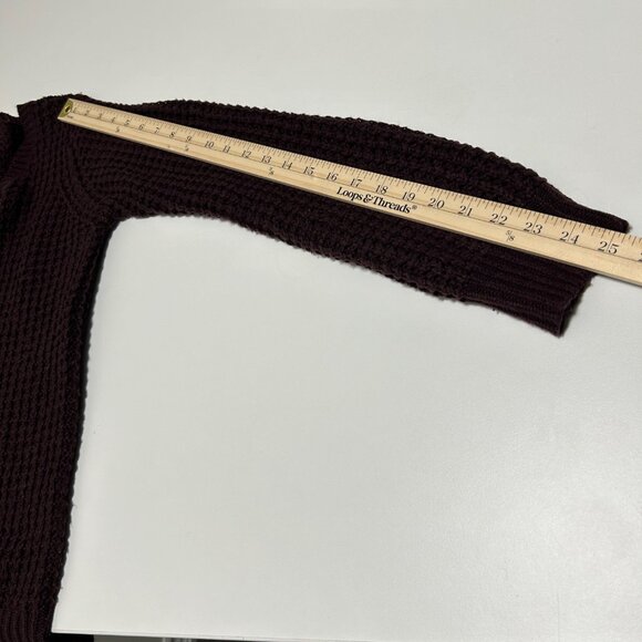 Ardene Purple Chunky Knit Sweater, Size Medium, Good Used Condition - Picture 9 of 11